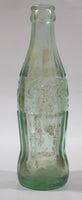 Rare Vintage 1937 to 1952 Coca Cola Tacoma Washington 7 3/4" Tall 6 Fl Oz. Green Tinted Thick Heavy Embossed Glass Bottle