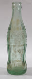 Rare Vintage 1937 to 1952 Coca Cola Tacoma Washington 7 3/4" Tall 6 Fl Oz. Green Tinted Thick Heavy Embossed Glass Bottle