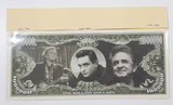 Johnny Cash 'The Man In Black' 1,000,000 United States of America Novelty Paper Cash Money Note Token