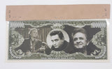Johnny Cash 'The Man In Black' 1,000,000 United States of America Novelty Paper Cash Money Note Token