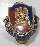 Vintage US Military Aviation School Above The Best Enamel Metal Lapel Pin Back Insignia Badge