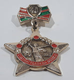 Vintage 1962 Russian Soviet 40 Years of Victory Enamel Metal Pin Medal Insignia Badge