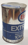 Vintage Esso Multigrade 10w30 Motor Oil 1 Litre Metal Can