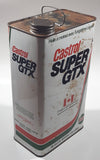 Vintage Castrol Super GTX 20W-50 Motor Oil One Imperial Gallon 4.55 Litres Metal Can