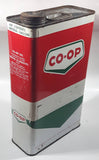 Vintage Federated Co-Operatives Limited Co-op Motor Oil One Imperial Gallon Metal Can