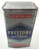 Vintage Prestone Brand Anti-Freeze One Imperial Gallon Metal Can - Canada