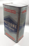 Vintage Prestone Brand Anti-Freeze One Imperial Gallon Metal Can - Canada