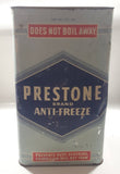 Vintage Prestone Brand Anti-Freeze One Imperial Gallon Metal Can - Canada