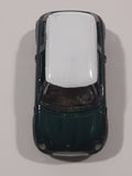 Motor Max No. 6057 2001 Mini Cooper Green with White Roof Die Cast Toy Car Vehicle Loose Interior