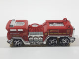 2011 Hot Wheels HW City Works 5 Alarm Fire Engine Ladder Truck Red Die Cast Toy Car Emergency Rescue Vehicle