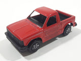 Vintage TootsieToys Chevy S010 Sport Truck Red Die Cast Toy Car Vehicle Broken Rear Axle Support