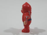 Soma Red Ninja Character 1 3/4" Tall Toy Figure