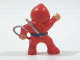 Soma Red Ninja Character 1 3/4" Tall Toy Figure