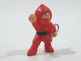 Soma Red Ninja Character 1 3/4" Tall Toy Figure