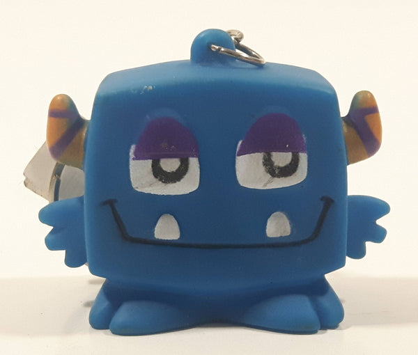 Oriental Trading Nanton 1015 Blue Monster Character Squishy Rubber 1 1/4" Tall Key Chain