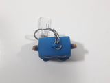 Oriental Trading Nanton 1015 Blue Monster Character Squishy Rubber 1 1/4" Tall Key Chain