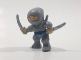 Soma Grey Ninja Character 1 3/4" Tall Toy Figure