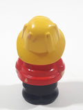 1998 Shelcore Fireman 2 1/2" Tall Toy Figure