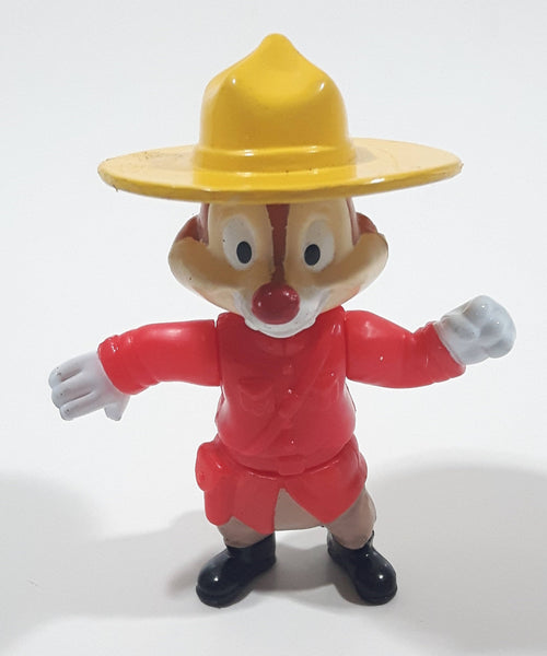 1994 McDonald's Happy Meal Mickey & Friends Epcot Center Adventure At Walt Disney World Dale Chipmunk RCMP in Canada 2 3/4" Tall Toy Figure