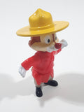 1994 McDonald's Happy Meal Mickey & Friends Epcot Center Adventure At Walt Disney World Dale Chipmunk RCMP in Canada 2 3/4" Tall Toy Figure