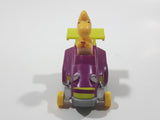 Vintage 1989 Peanuts Gang Pop Mobiles United Features Syndicate Woodstock Bird Character Plastic Toy Car Vehicle McDonald's Happy Meals Not Working