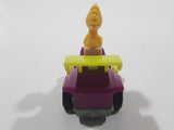 Vintage 1989 Peanuts Gang Pop Mobiles United Features Syndicate Woodstock Bird Character Plastic Toy Car Vehicle McDonald's Happy Meals Not Working