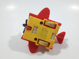 Vintage 1989 Peanuts Gang Pop Mobiles United Features Syndicate Snoopy Flying Ace Doghouse Plastic Toy McDonald's Happy Meals Not Working
