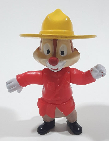 1994 McDonald's Happy Meal Mickey & Friends Epcot Center Adventure At Walt Disney World Dale Chipmunk RCMP in Canada 2 3/4" Tall Toy Figure
