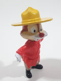 1994 McDonald's Happy Meal Mickey & Friends Epcot Center Adventure At Walt Disney World Dale Chipmunk RCMP in Canada 2 3/4" Tall Toy Figure