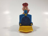 1989 Peanuts Charlie Brown Cartoon Character in Pullback Motorized Friction Toy Train Vehicle McDonald's Happy Meal Not Working