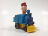 1989 Peanuts Charlie Brown Cartoon Character in Pullback Motorized Friction Toy Train Vehicle McDonald's Happy Meal Not Working