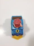 1989 Peanuts Charlie Brown Cartoon Character in Pullback Motorized Friction Toy Train Vehicle McDonald's Happy Meal Not Working