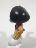 2011 McDonald's Peyo "Painter" Artist Smurfs 2 3/4" PVC Toy Figure