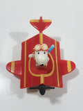 Vintage 1989 Peanuts Gang Pop Mobiles United Features Syndicate Snoopy Flying Ace Doghouse Plastic Toy McDonald's Happy Meals Not Working