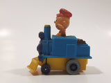 1989 Peanuts Charlie Brown Cartoon Character in Pullback Motorized Friction Toy Train Vehicle McDonald's Happy Meal Not Working