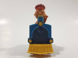 1989 Peanuts Charlie Brown Cartoon Character in Pullback Motorized Friction Toy Train Vehicle McDonald's Happy Meal Not Working