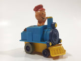 1989 Peanuts Charlie Brown Cartoon Character in Pullback Motorized Friction Toy Train Vehicle McDonald's Happy Meal Not Working
