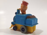 1989 Peanuts Charlie Brown Cartoon Character in Pullback Motorized Friction Toy Train Vehicle McDonald's Happy Meal Not Working