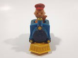 1989 Peanuts Charlie Brown Cartoon Character in Pullback Motorized Friction Toy Train Vehicle McDonald's Happy Meal Not Working