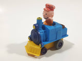 1989 Peanuts Charlie Brown Cartoon Character in Pullback Motorized Friction Toy Train Vehicle McDonald's Happy Meal Not Working
