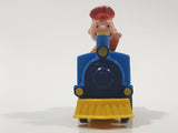 1989 Peanuts Charlie Brown Cartoon Character in Pullback Motorized Friction Toy Train Vehicle McDonald's Happy Meal Not Working