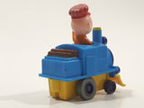1989 Peanuts Charlie Brown Cartoon Character in Pullback Motorized Friction Toy Train Vehicle McDonald's Happy Meal Not Working