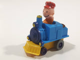 1989 Peanuts Charlie Brown Cartoon Character in Pullback Motorized Friction Toy Train Vehicle McDonald's Happy Meal Not Working