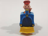 1989 Peanuts Charlie Brown Cartoon Character in Pullback Motorized Friction Toy Train Vehicle McDonald's Happy Meal Not Working