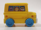 1996 Fisher Price McDonald's Characters Yellow School Bus Toy Plastic Toy Car Vehicle