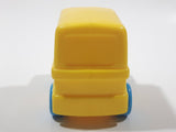 1996 Fisher Price McDonald's Characters Yellow School Bus Toy Plastic Toy Car Vehicle