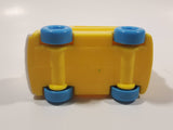 1996 Fisher Price McDonald's Characters Yellow School Bus Toy Plastic Toy Car Vehicle