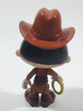 1995 Subway Fox Kids Bobby's World Bobby Cowboy Sheriff Character 3 1/2" Tall Toy Figure
