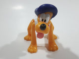 1994 McDonald's Happy Meal Mickey & Friends Epcot Center Adventure At Walt Disney World Pluto in France 3 1/2 Long Toy Figure