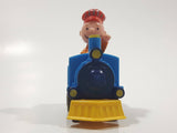 1989 Peanuts Charlie Brown Cartoon Character in Pullback Motorized Friction Toy Train Vehicle McDonald's Happy Meal Not Working